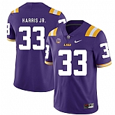 LSU Tigers 33 Todd Harris Jr. Purple Nike College Football Jersey Dzhi,baseball caps,new era cap wholesale,wholesale hats